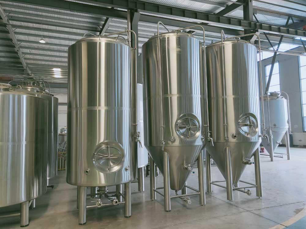  3000L Double wall bright beer tank